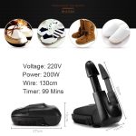 Boot Shoe Dryer Warmer with Ozone Odor Removal Quick Drying Folding Boots Heater Length Adjustable for Shoes Gloves Socks Hats - Image 2