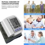 Digital Wrist Blood Pressure Monitor For Measuring Arterial Pressure - Image 6