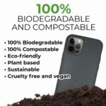 Biodegradable phone case - Black - Image 2
