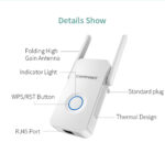 1200Mbps Extender Antenna Router Booster  WiFi Extender Repeater - Image 3