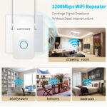 1200Mbps Extender Antenna Router Booster  WiFi Extender Repeater - Image 6