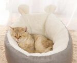 Fast Shipping CAT BED SLEEPING BAG (Grey-Medium) - Image 3