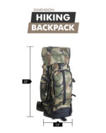 Camouflage 30" Hiking/Camping Water-Resistant Mountaineer's Backpack - Image 3
