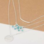 Turquoise Multilayer Necklace - Image 5
