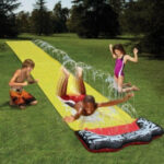Kid's Inflatable Garden Fun Pool Splash Park Surfing Toy - Image 5