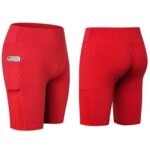 All Seasons Yoga Shorts Stretchable With Phone Pocket - Image 5