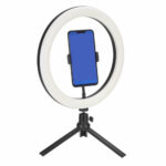 LED Ring Light With Phone Tripod Stand Kit 10" - Image 3