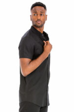 SIGNATURE SHORT SLEEVE BUTTON DOWN SHIRT M3514 - Image 2