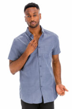 SIGNATURE SHORT SLEEVE BUTTON DOWN SHIRT - Image 2