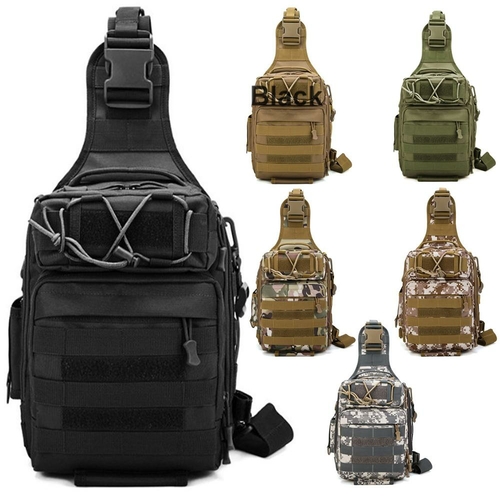 Black.jpg LUXHMOX Fishing Tackle Backpack Waterproof for Outdoor Gear Storage - Image 1