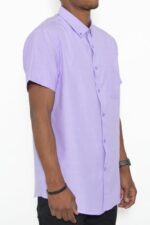 SIGNATURE SHORT SLEEVE BUTTON DOWN SHIRT M3514 - Image 2