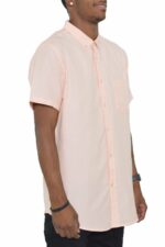 SIGNATURE SHORT SLEEVE BUTTON DOWN SHIRT  M3514 - Image 2