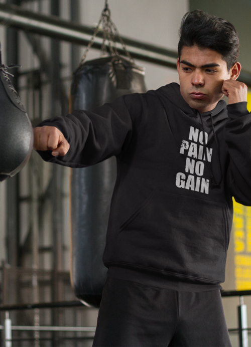 No_Pain_No_Gain.png No Pain No Gain HOODIE - Image 1