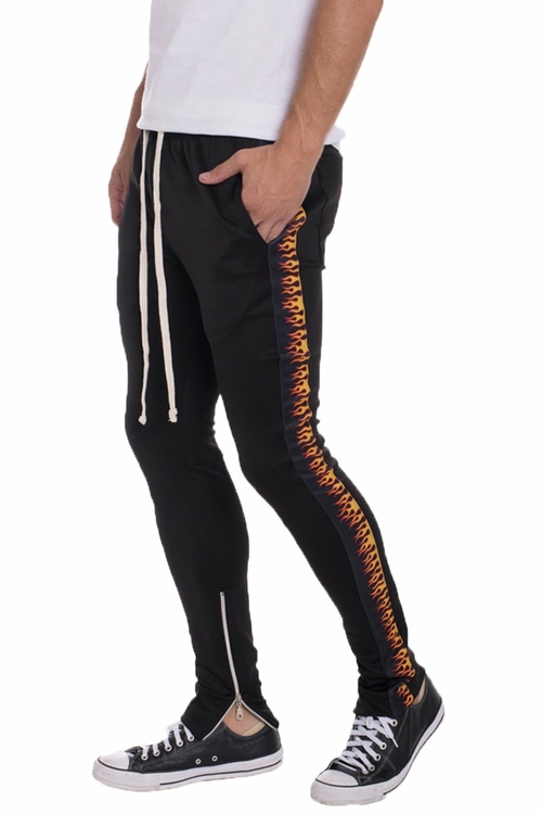 P124_FLAME_2-1.jpg FLAME TRACK PANTS - Image 1