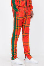 Plaid Out Track Pants - Image 8