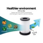 Devanti Handheld Vacuum Cleaner Stick Cordless Car Vacuum 2-Speed HEPA - Image 3