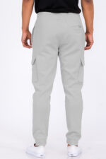 Cotton Blend Cargo Joggers J114 - Image 3