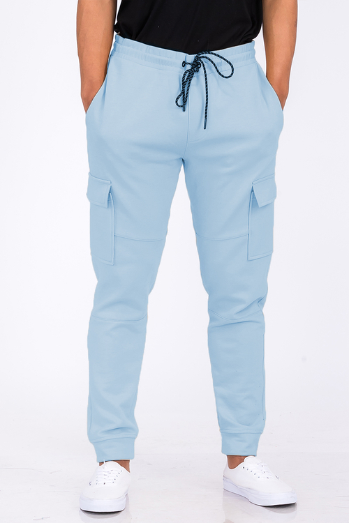 data-108.jpg Cotton Blend Cargo Joggers J114 - Image 1