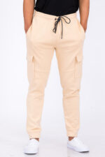 Cotton Blend Cargo Joggers J114 - Image 2