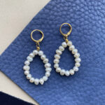 Pearl Drop Earrings - Various - Image 2
