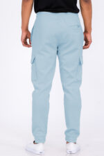 Cotton Blend Cargo Joggers J114 - Image 3