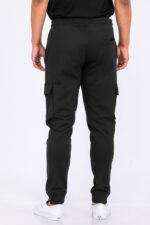 Cotton Blend Cargo Joggers J114 - Image 3