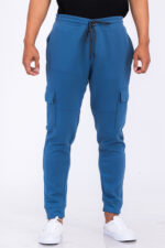 Cotton Blend Cargo Joggers J114 - Image 2