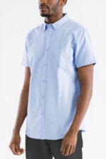 SIGNATURE SHORT SLEEVE BUTTON DOWN SHIRT M3514 - Image 2