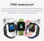 Full Screen IP68 Waterproof Ultra-Thin Smartwatch - Image 6