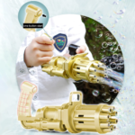 Summer Soap Water Bubble Machine Gatling Bubble Gun Toys - Image 3