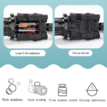 Summer Soap Water Bubble Machine Gatling Bubble Gun Toys - Image 5