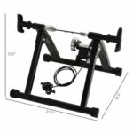 Soozier Indoor Magnetic Bike Bicycle Trainer Stand 5 Level Resistance - Image 3