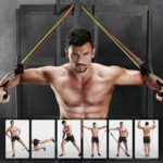 11Pcs Fitness Equipment Resistance Band Set - Image 5