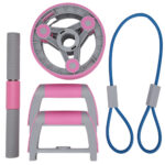 Multifunctional Abdominal Wheel Pull Strap Gym Fitness Training Set - Image 4