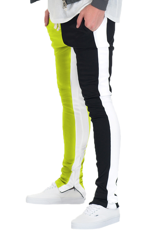 data-60.jpg Split Two Tone Track Pants - Image 1