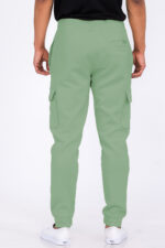 Cotton Blend Cargo Joggers J114 - Image 3