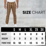 Plaid Slim Fit Trouser Pants SR008 - Image 4