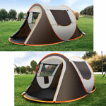 Large Capacity 4 to 5 Persons Automatic Pop Up Camping Tent - Image 9