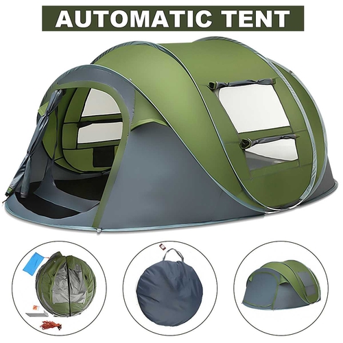 product-image-1998534668.jpg Large Capacity 4 to 5 Persons Automatic Pop Up Camping Tent - Image 1